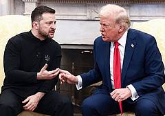 Trump, Zelensky non vuole la fine della guerra. Il presidente ucraino, Casa Bianca spinge Kiev alla resa. Trump, Zelensky non vuole la fine della guerra. Il presidente ucraino, Casa Bianca spinge Kiev alla resa.