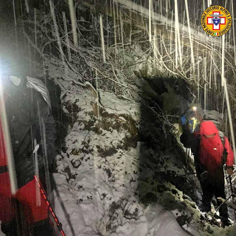 controllo della strada della Valle di San Lucano