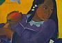 Paul Gauguin, Vahine no te vi (Donna con mango) (particolare), 1892, The Baltimore Museum of Art