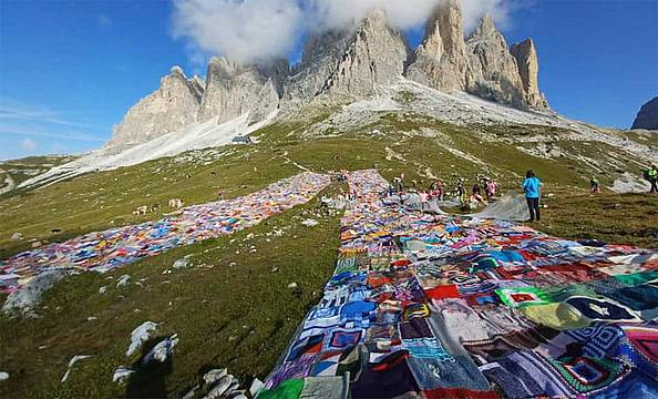 Coperta sulle Tre Cime Coperta sulle Tre Cime
