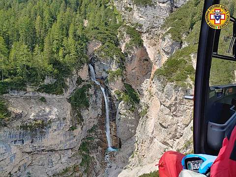 alle Cascate di Fanes alle Cascate di Fanes