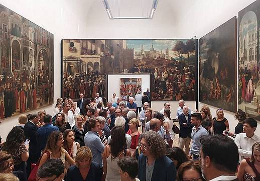 nuovo allestimento alle Gallerie dell'Accademia 