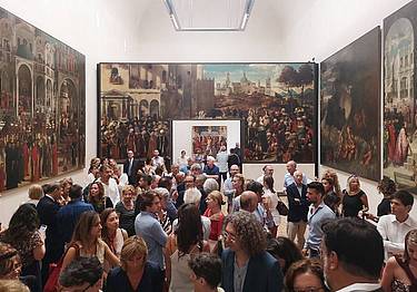 nuovo allestimento alle Gallerie dell'Accademia 