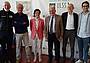 Da sinistra Sandro Cinquetti, Sandro De Col, Ester Casoni Angelini, Giuseppe Dal Ben, Andrea Ermolao e Nicola Borasio