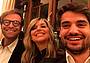 Enrico Angelucci con la moglie Assunta e il figlio Nicola Enrico Angelucci con la moglie Assunta e il figlio Nicola