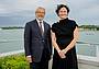 Roberto Cicutto Presidente della Biennale di Venezia e Cecilia Alemani Curatrice della 59. Esposizione Internazionale d’Arte