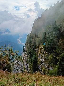 Monte Coro - sulla perpendicolare al Boral de l'Ors Monte Coro - sulla perpendicolare al Boral de l'Ors