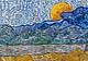 Vincent van Gogh, Paesaggio con covoni e luna nascente (particolare), 1889 © 2020 Collection Kröller-Müller Museum, Otterlo, the Netherlands; photo Rik Klein Gotink, Harderwijk