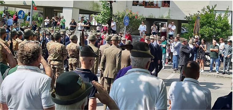 grande festa a Belluno per la sfilata degli Alpini