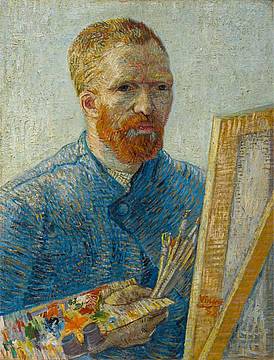 Vincent van Gogh, Autoritratto al cavalletto, 1888, Van Gogh Museum, Amsterdam (Vincent van Gogh Foundation) Vincent van Gogh, Autoritratto al cavalletto, 1888, Van Gogh Museum, Amsterdam (Vincent van Gogh Foundation)