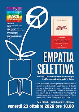 Pace e disarmo - 23 ottobre DE VOGLI