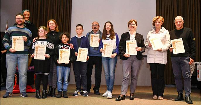 I premiati del concorso letterario Sospirolo tra leggende e misteri