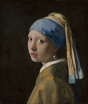 Johannes Vermeer, La ragazza con l'orecchino di perla (particolare), 1664-1667 circa / L'Aia, Royal Picture Gallery Mauritshuis Johannes Vermeer, La ragazza con l'orecchino di perla (particolare), 1664-1667 circa / L'Aia, Royal Picture Gallery Mauritshuis