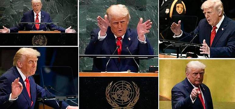 Il discorso all'Onu di Trump