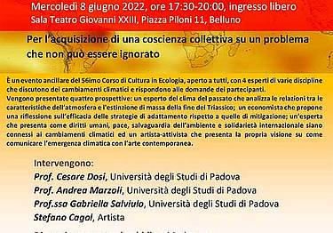 Forum CC Belluno 8 giugno Forum CC Belluno 8 giugno