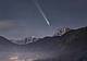 la cometa Tsuchinshan-Atlas sui cieli di Tai di Cadore - foto di Alessandra Masi