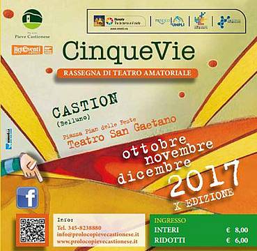 Cinque vie a Castion  2017