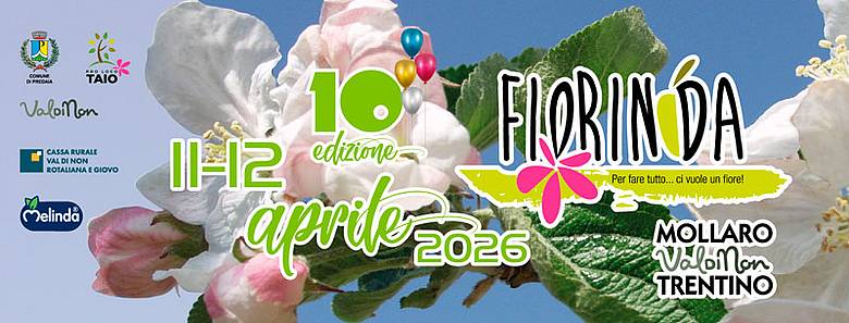 Mollaro (TN), Fiorinda la festa della fioritura – 11 e 12 aprile