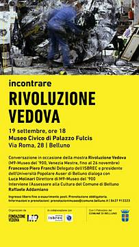 Conversazione sulla mostra Rivoluzione Vedova