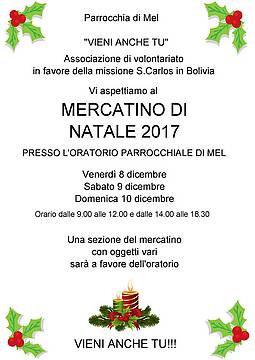 MERCATINO DI NATALE MEL