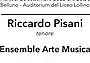 Riccardo Pisani, tenore - Ensemble Arte Musica - Auditorium Liceo Lollino (Belluno)