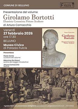 presentazione del volume sullo scultore bellunese Girolamo Bortotti