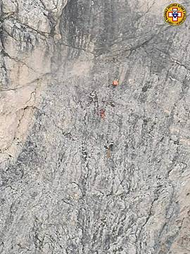 recupero sulla Croda da Lago
