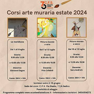 corsi arte muraria 2024