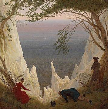 Caspar David Friedrich, Le bianche scogliere di Rügen (particolare), 1818 / Kunst Museum Winterthur, Fondazione Oskar Reinhart © SIK-ISEA, Zurigo (Philipp Hitz) Caspar David Friedrich, Le bianche scogliere di Rügen (particolare), 1818 / Kunst Museum Winterthur, Fondazione Oskar Reinhart © SIK-ISEA, Zurigo (Philipp Hitz)