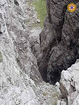 Crollo dal Teston della Schiara