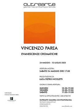 VINCENZO PAREA. EVANESCENZE CROMATICHE VINCENZO PAREA. EVANESCENZE CROMATICHE
