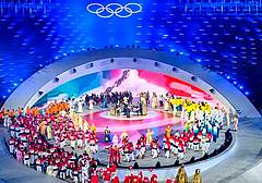 La cerimonia di chiusura dei giochi olimpici Milano Cortina a Verona