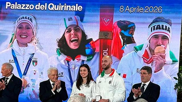 Mattarella premia le medaglie di Milano Cortina