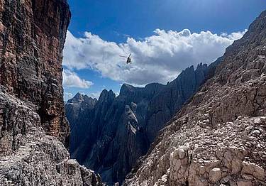 nella zona del Circolo est della Ferrata Zandonella, sulla Croda Rossa di Sesto nella zona del Circolo est della Ferrata Zandonella, sulla Croda Rossa di Sesto
