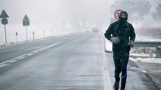 Allerta neve in Veneto