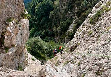 sulla Ferrata Angelo Viali al Gramolon