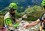 Dal Corriere delle Alpi - Un intervento del Soccorso alpino Dal Corriere delle Alpi - Un intervento del Soccorso alpino