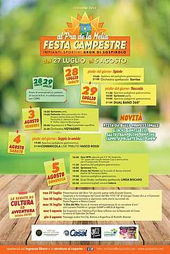  Festa campestre al Prà de la Melia