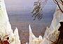 Le bianche scogliere di Rügen di Caspar David Friedrich
