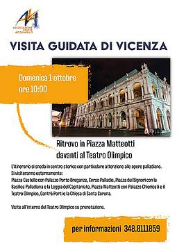 tour guidato di Vicenza
