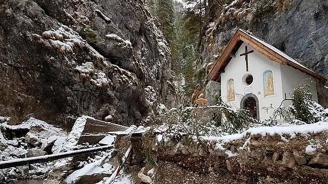 La devastazione ai Serrai di Sottoguda dopo la tempesta Vaia La devastazione ai Serrai di Sottoguda dopo la tempesta Vaia