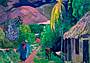 Paul Gauguin, Strada a Tahiti (particolare), 1891, Toledo Museum of Art, acquistato con fondi del Libbey Endowment, dono di Edward Drummond Libbey, inv. 1939.82