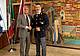 Il questore Marco Odorisio con l’assistente capo coordinatore della polizia di Stato Geremia Manuel Domingo