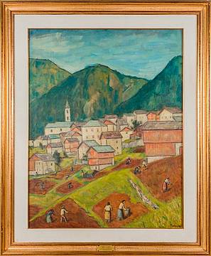 F. Tomea_Lavoro nei campi_1952 F. Tomea_Lavoro nei campi_1952