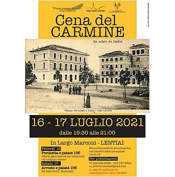 Cena del Carmine Lentiai 2021 Cena del Carmine Lentiai 2021