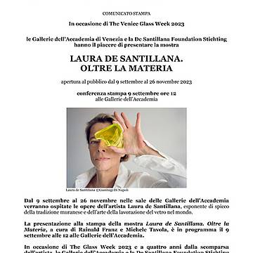 Laura de Santillana. Oltre la Materia Laura de Santillana. Oltre la Materia