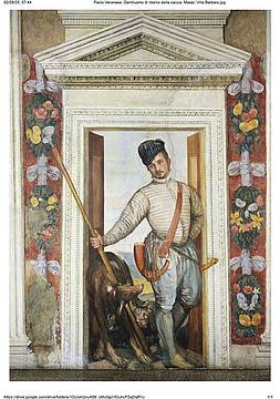 Paolo-Veronese---Gentiluomo-di-ritorno-dalla-caccia---Maser---Villa-Barbaro Paolo-Veronese---Gentiluomo-di-ritorno-dalla-caccia---Maser---Villa-Barbaro
