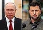 Putin e Zelensky - Afp Putin e Zelensky - Afp