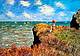 Claude Monet, Passeggiata sulla scogliera a Pourville (particolare), 1882, The Art Institute of Chicago