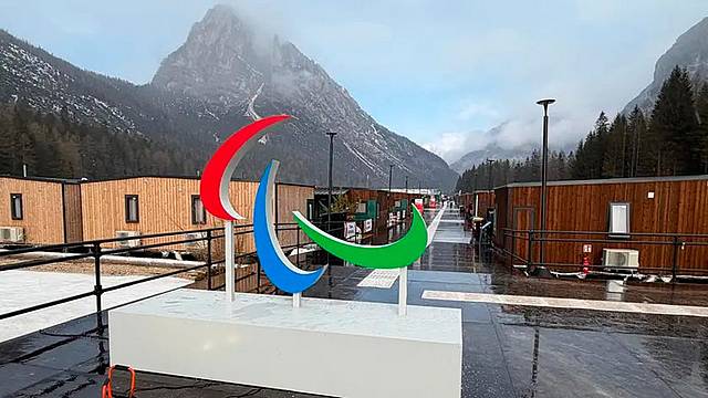 Il villaggio Olimpico a Cortina